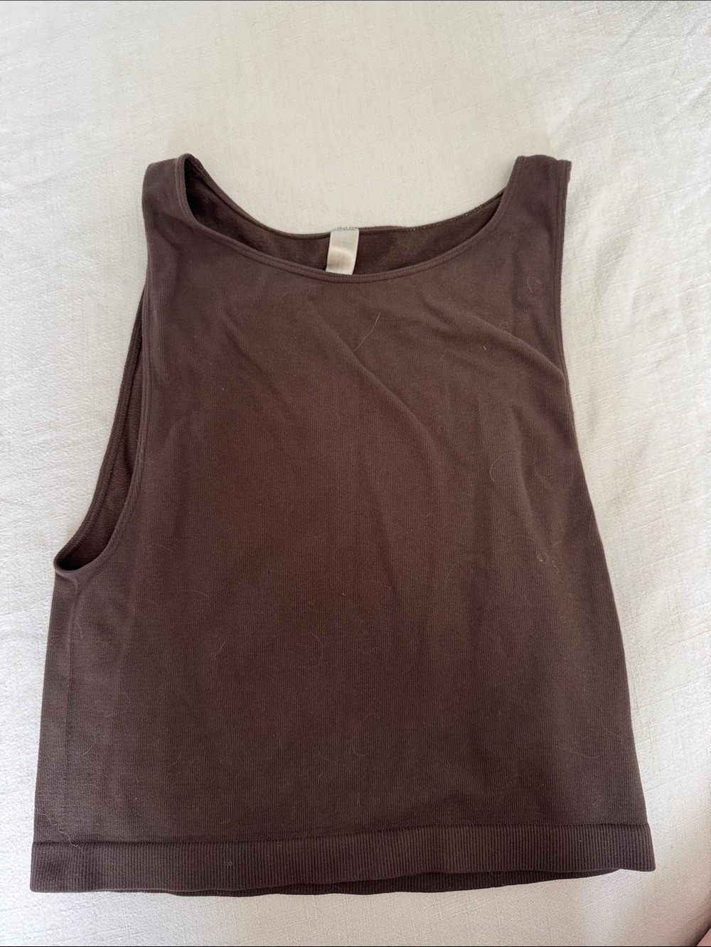 By Together Chocolate Brown Sleeveless Tank